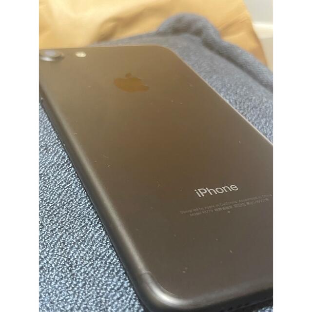 iPhone7 128GB ブラック SIMロック解除済み