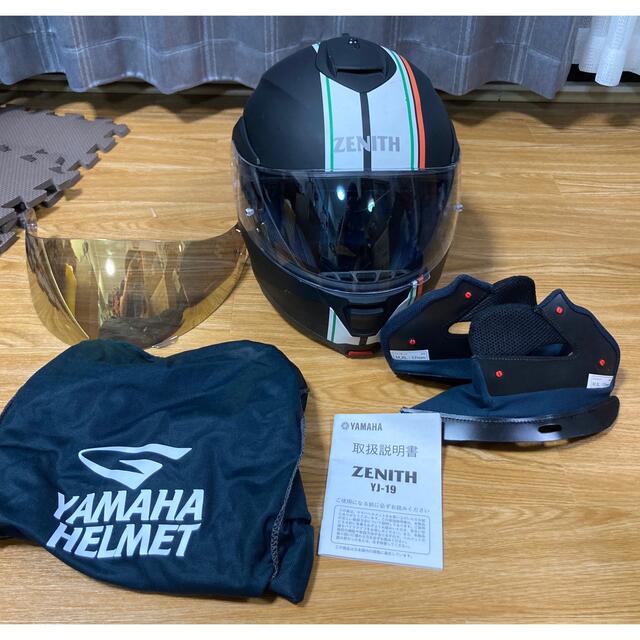 M色YAMAHA ZENITH YJ-19 バイク用システムヘルメット size：M