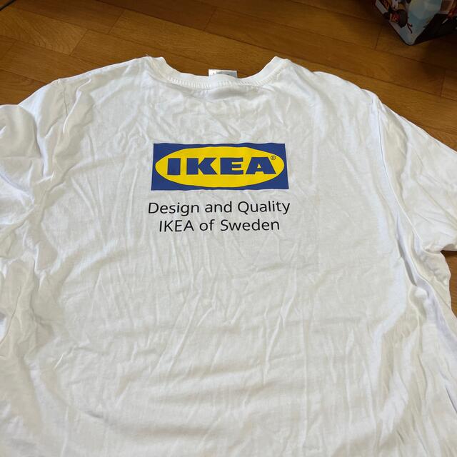 IKEA(イケア)のIKEA  Tシャツ  白  L/XL メンズのトップス(Tシャツ/カットソー(半袖/袖なし))の商品写真