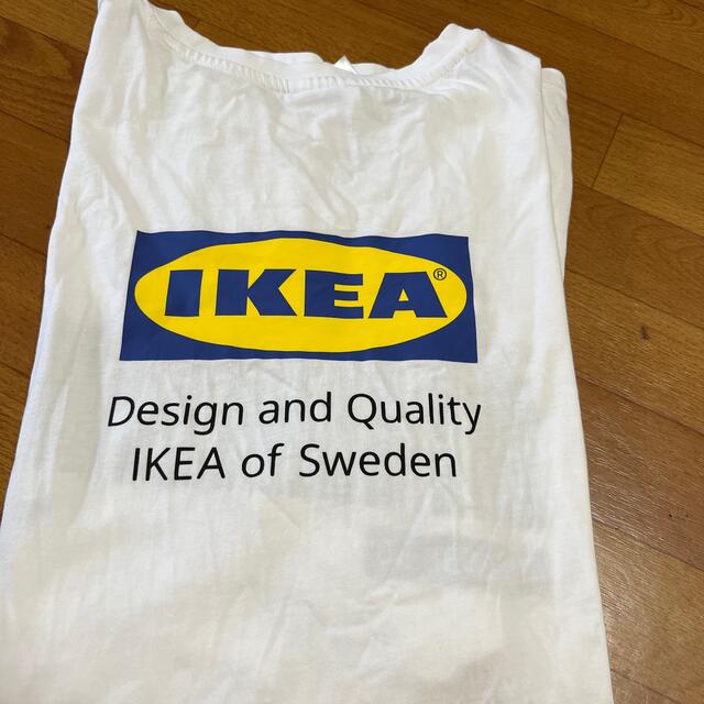 IKEA(イケア)のIKEA  Tシャツ  白  L/XL メンズのトップス(Tシャツ/カットソー(半袖/袖なし))の商品写真