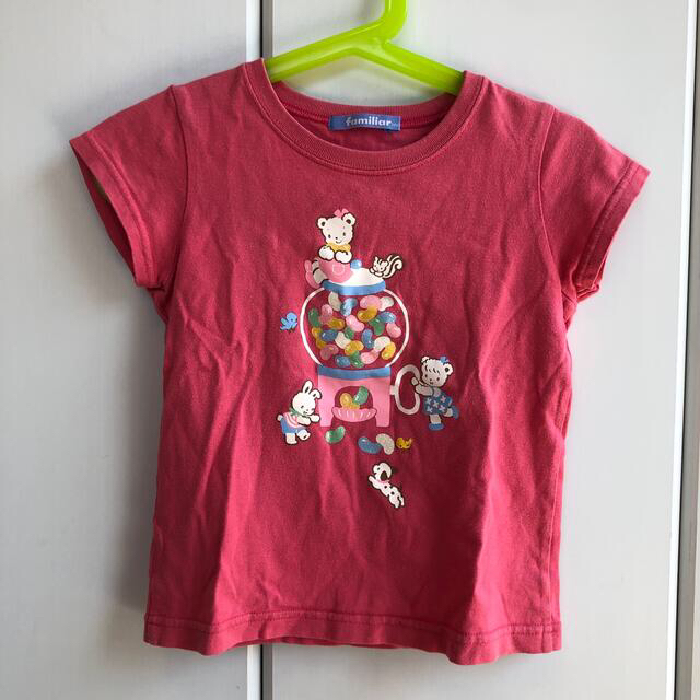 familiar(ファミリア)のファミリア　Tシャツ　100 キッズ/ベビー/マタニティのキッズ服女の子用(90cm~)(Tシャツ/カットソー)の商品写真