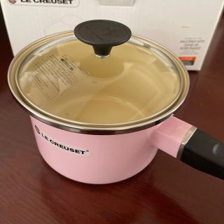 ルクルーゼ(LE CREUSET)のルクルーゼ　ガラス蓋　片手鍋16(鍋/フライパン)