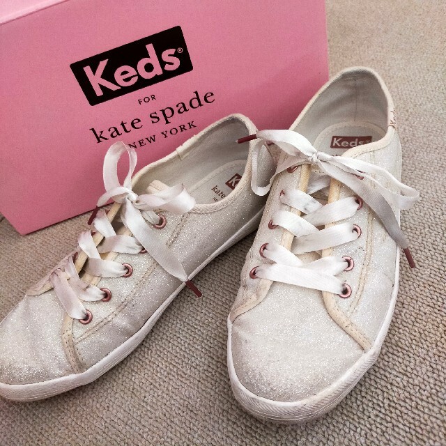 kate spade new york(ケイトスペードニューヨーク)の■kate spade×Keds■スニーカーsize21.0cm キッズ/ベビー/マタニティのキッズ靴/シューズ(15cm~)(スニーカー)の商品写真