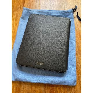 スマイソン(Smythson)のスマイソン　SMYTHON レザーA5ジップノートホルダー(ファイル/バインダー)