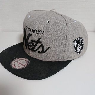 ミッチェルアンドネス(MITCHELL & NESS)のmitchell & ness BROOKLYN Netsメンズキャップ(キャップ)