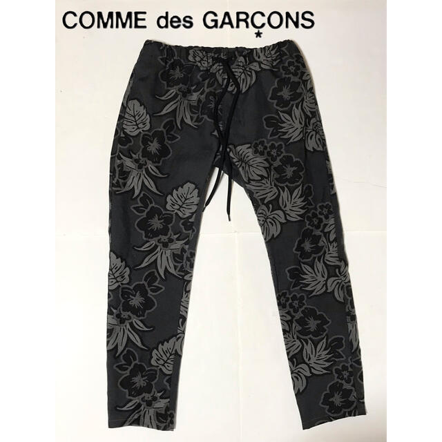 COMME des GARCONS(コムデギャルソン)のCOMME des GARCONS コムデギャルソン 花柄 イージー パンツ メンズのパンツ(その他)の商品写真