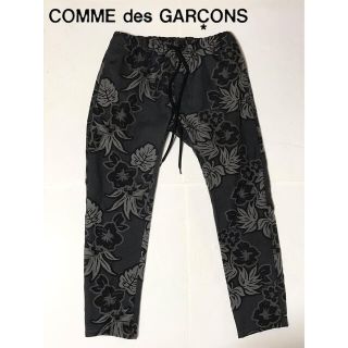 コムデギャルソン(COMME des GARCONS)のCOMME des GARCONS コムデギャルソン 花柄 イージー パンツ(その他)