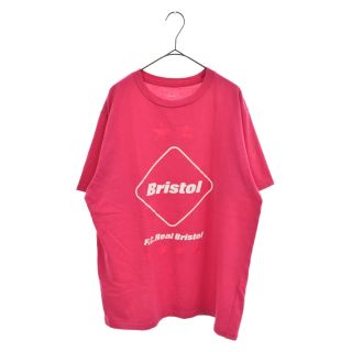 エフシーアールビー(F.C.R.B.)のF.C.R.B./F.C.Real Bristol/FCRB エフシーアールビー/エフシーレアルブリストル 19AW EMBLEM TEE エンブレムロゴプリント半袖Tシャツ ピンク FCRB-192065(Tシャツ/カットソー(半袖/袖なし))