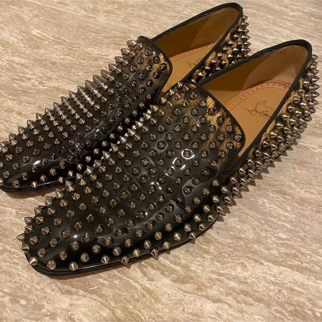 ルブタン 革靴 ローファー  Christian louboutin