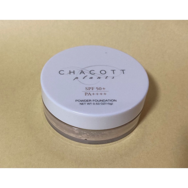 CHACOTT - チャコット・UVプランツパウダーファンデ－ション333ナチュラルオ－クルの通販 by eco3820's shop