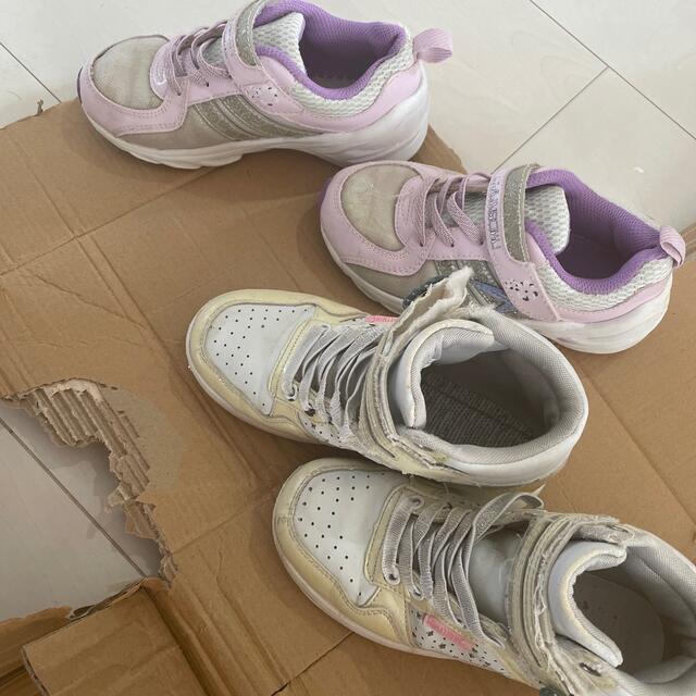 子供　靴　20㎝くらい キッズ/ベビー/マタニティのベビー靴/シューズ(~14cm)(スニーカー)の商品写真