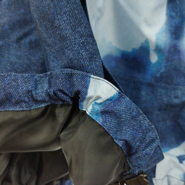 SUPREME シュプリーム 21AW×THE NORTH FACE Bleached Denim Print