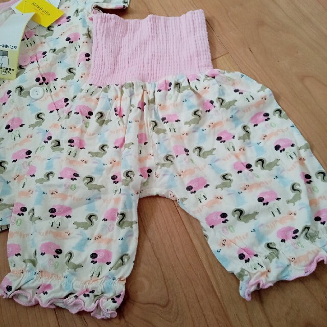 パジャマ　90サイズ　動物 キッズ/ベビー/マタニティのキッズ服女の子用(90cm~)(パジャマ)の商品写真