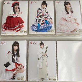 エヌエムビーフォーティーエイト(NMB48)のNMB48 梅山恋和 卒業記念 生写真 5枚set(女性アイドル)