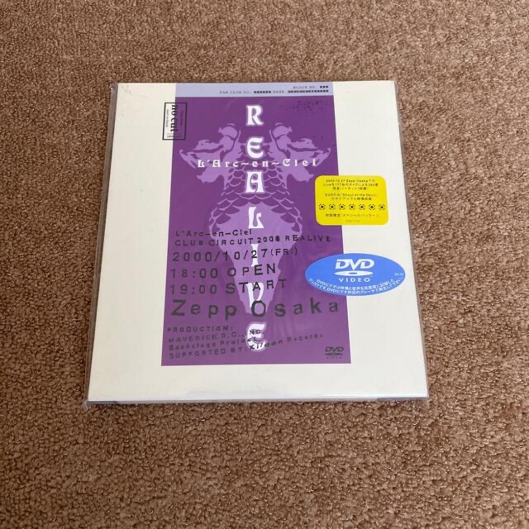 L'Arc〜en〜Ciel RELIVE エンタメ/ホビーのDVD/ブルーレイ(ミュージック)の商品写真