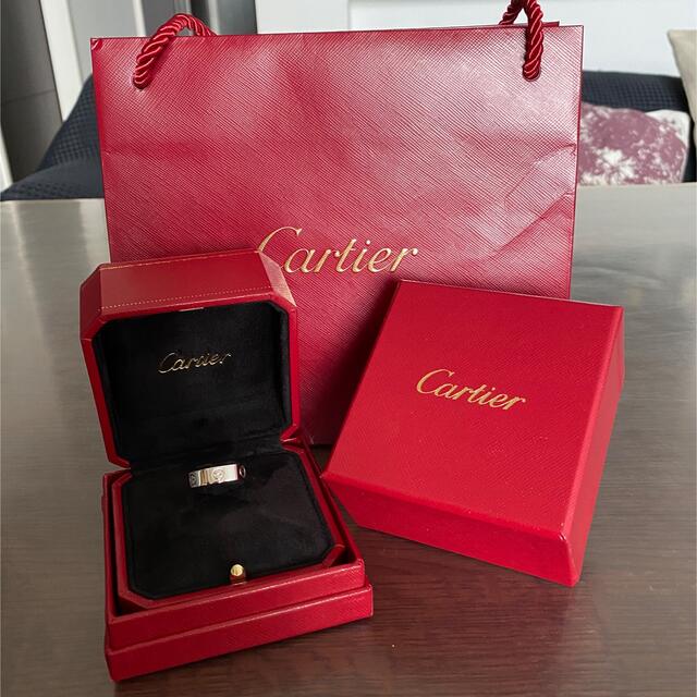 Cartier(カルティエ)の最終❣️美品❣️希少❣️カルティエ　ラブリング　プラチナ　Pt950  53 レディースのアクセサリー(リング(指輪))の商品写真