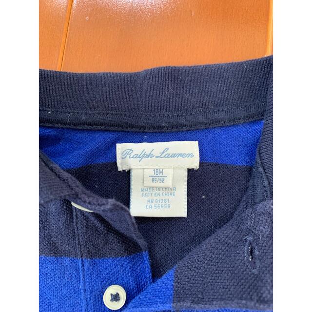 POLO RALPH LAUREN(ポロラルフローレン)のラルフローレン　ポロシャツ　85 キッズ/ベビー/マタニティのベビー服(~85cm)(Ｔシャツ)の商品写真