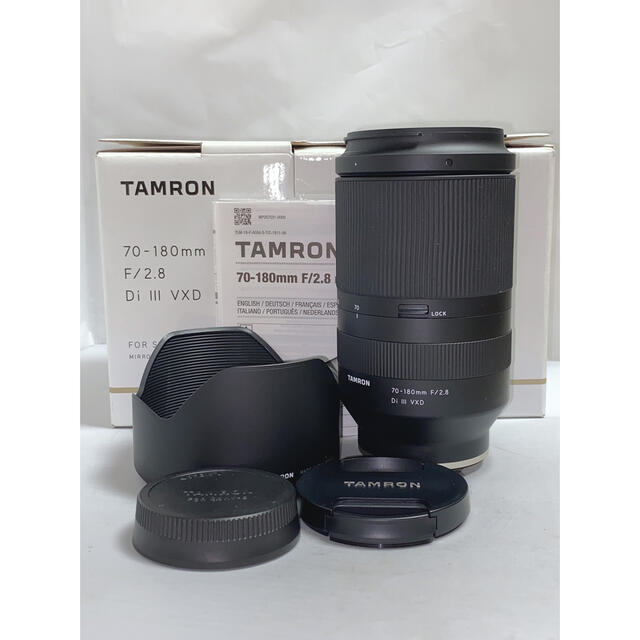 美品】TAMRON 70-180mm F/2.8 Di III VXD ソニー | www.jarussi.com.br