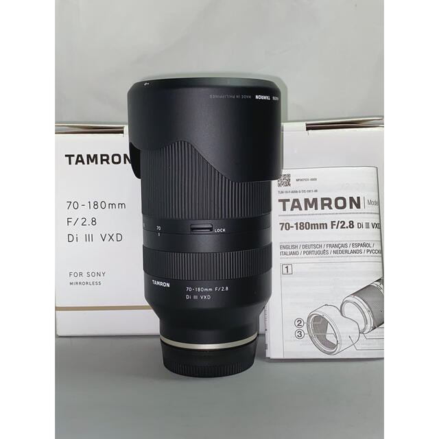 【美品】TAMRON 70-180mm F/2.8 Di III VXD ソニー 3