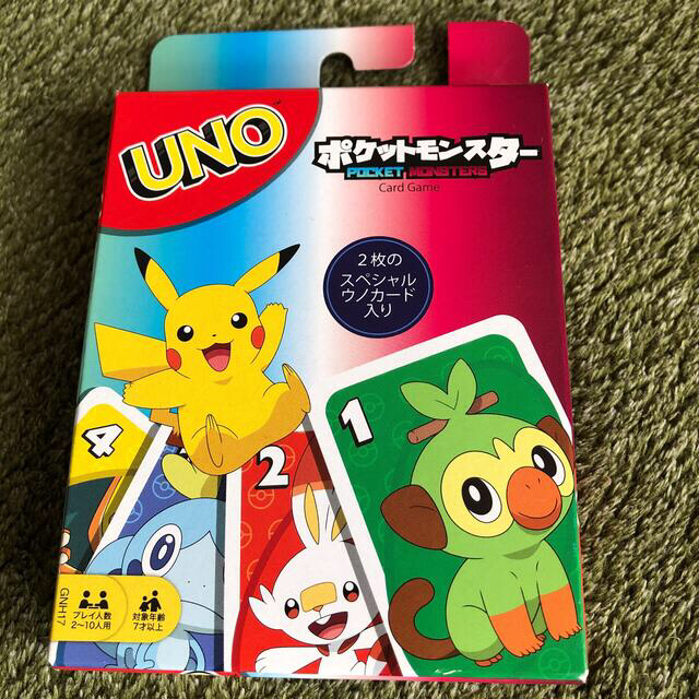 ポケモン(ポケモン)のポケットモンスターUNO エンタメ/ホビーのテーブルゲーム/ホビー(トランプ/UNO)の商品写真