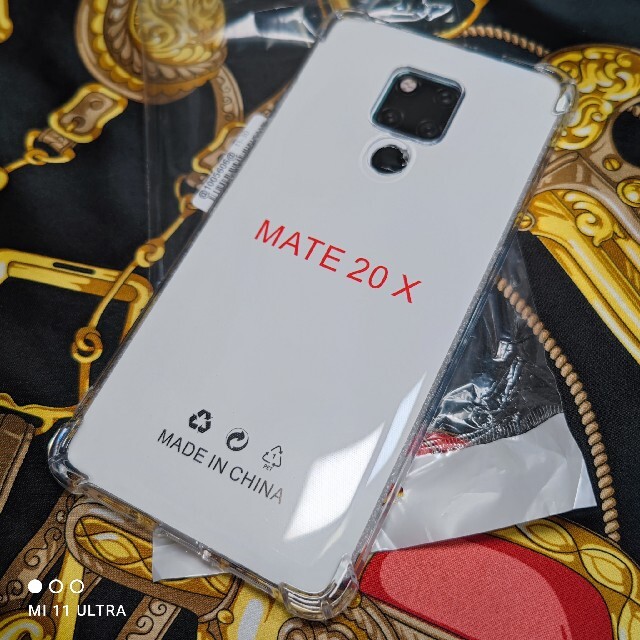 HUAWEI(ファーウェイ)のHUAWEI Mate 20x 耐衝撃クリアケース 新品 スマホ/家電/カメラのスマホアクセサリー(Androidケース)の商品写真