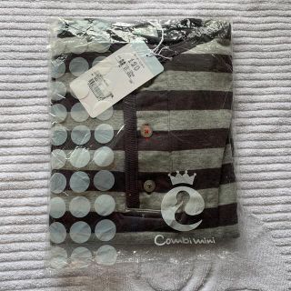 コンビミニ(Combi mini)の新品　コンビミニ　長袖　Tシャツ　120cm  ボーダー　子供服　ボーイズ　6(Tシャツ/カットソー)