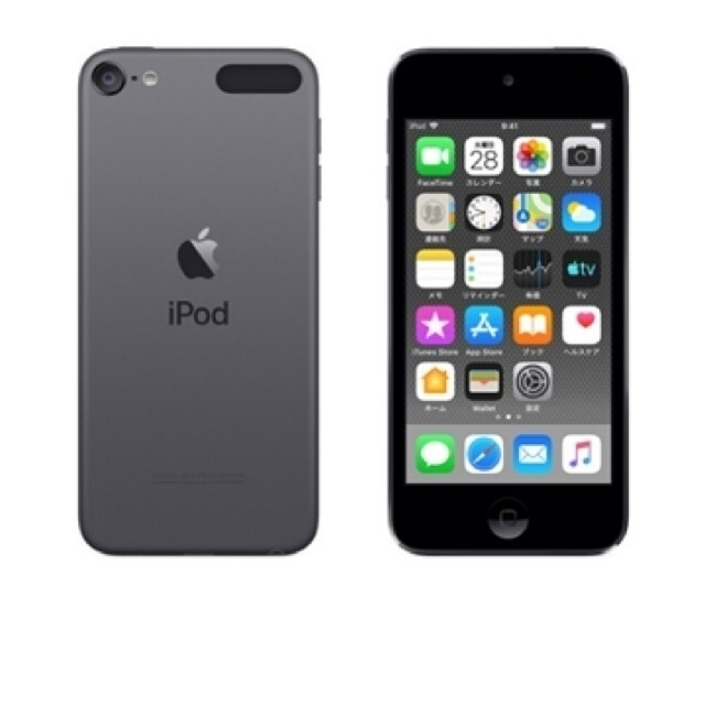 iPod touch(アイポッドタッチ)のipod touch 128GB スペースグレイ スマホ/家電/カメラのオーディオ機器(ポータブルプレーヤー)の商品写真