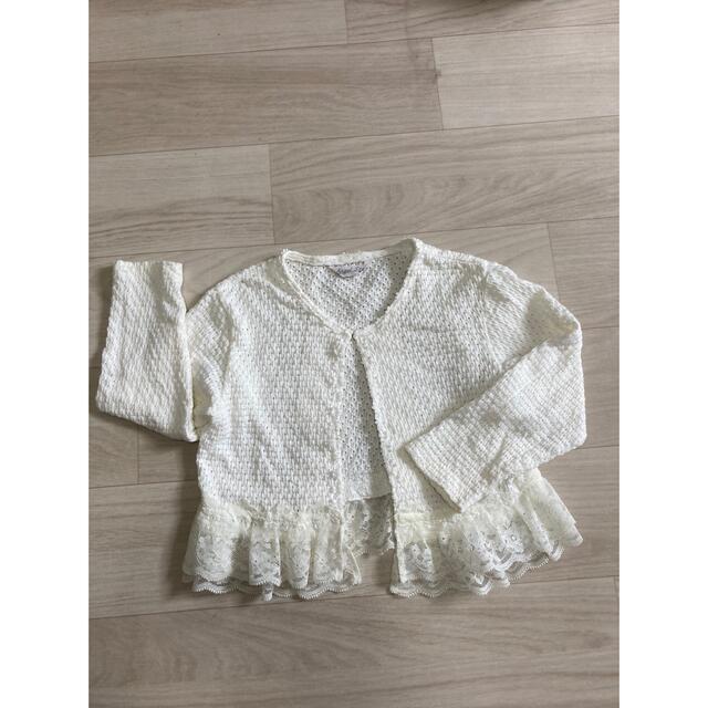 Angel star 日本製　女児　ワンピース&カーディガン　セット キッズ/ベビー/マタニティのキッズ服女の子用(90cm~)(ワンピース)の商品写真