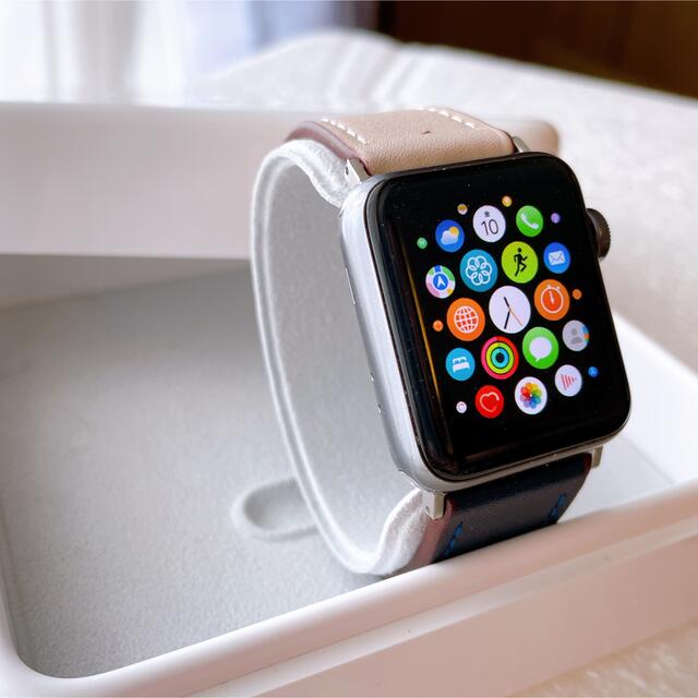 apple watch シリーズ3 アップルウォッチ 38mm gray