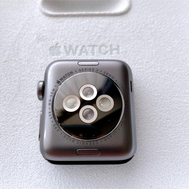 Apple Watch シリーズ3 アップルウォッチ 38mm グレー