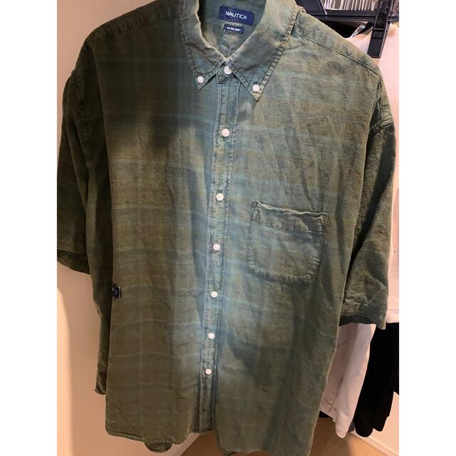 Sulfer Dyed Madras S/S Shirt TOO BIG
