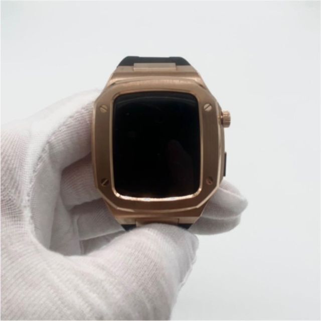 【新品】apple watch 44mm メタルケース ローズゴールド