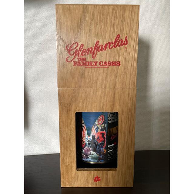 サントリー(サントリー)のウイスキーミュウ ゴジララベル グレンファークラス1992 食品/飲料/酒の酒(ウイスキー)の商品写真