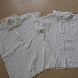 ムジルシリョウヒン(MUJI (無印良品))の白ポロシャツ(Tシャツ/カットソー)