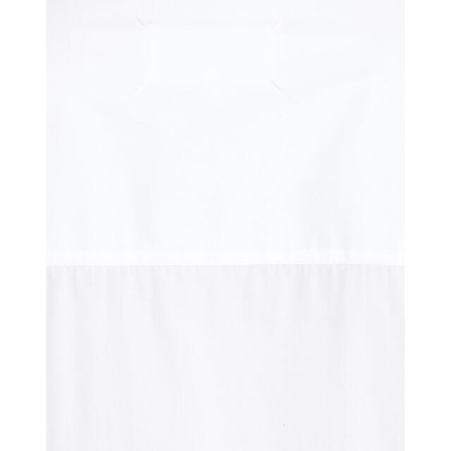 maison margiela ホワイト　オーバーサイズシャツ