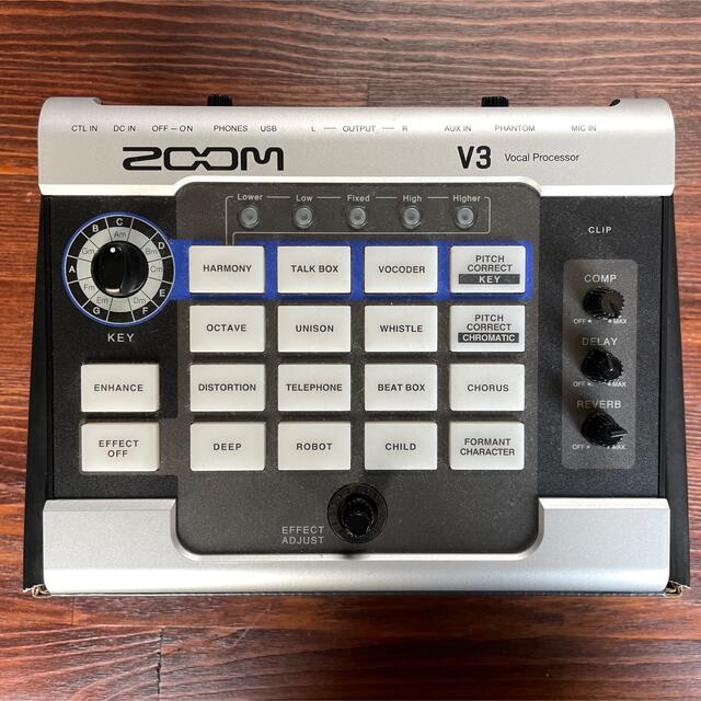 世界の ZOOM V3 processor vocal エフェクター - www