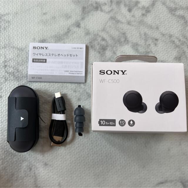 SONY(ソニー)のSONY フルワイヤレスイヤホン‪‪❤︎‬ スマホ/家電/カメラのオーディオ機器(ヘッドフォン/イヤフォン)の商品写真