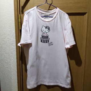 ハローキティ(ハローキティ)のサンリオ　ハローキティのＴシャツ　サイズＬ　<629>(Tシャツ(半袖/袖なし))