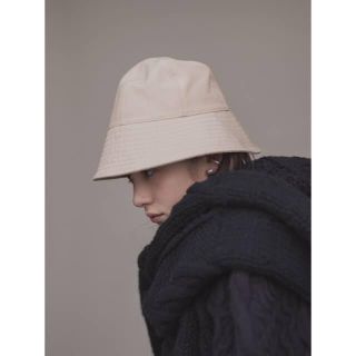 ジルサンダー(Jil Sander)のJILSANDER＋　バケットハット　ベージュ　早い者勝ち(ハット)