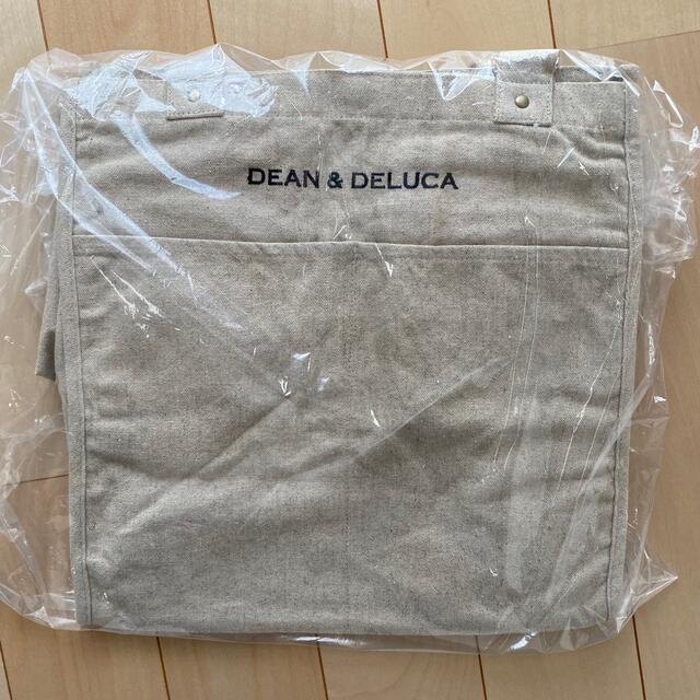 DEAN & DELUCA(ディーンアンドデルーカ)のHARUKA様専用DEAN & DELUCA リネンマーケットトート　Lサイズ レディースのバッグ(トートバッグ)の商品写真