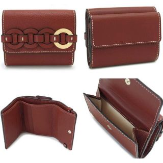 【新品未使用】クロエ CHLOE 新作 財布 三つ折り DARRYL ミニ財布