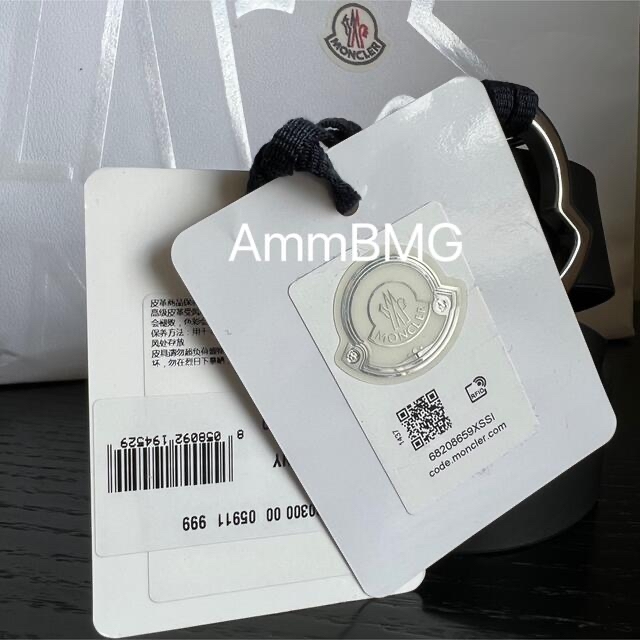 ファッショ MONCLER レザーベルト ブラック 入手困難 Gucciの通販 by