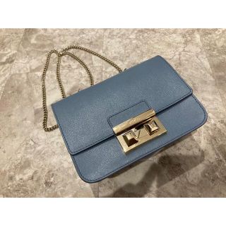 フルラ(Furla)の美品 FURLA メトロポリス ショルダーバッグ チェーンバッグ(ショルダーバッグ)