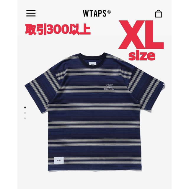 W)taps(ダブルタップス)のWTAPS 2022SS JAM 02 SS T-SHIRT NAVY XL メンズのトップス(Tシャツ/カットソー(半袖/袖なし))の商品写真