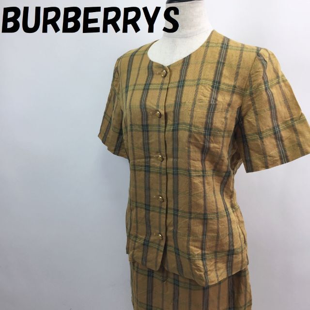 BURBERRY(バーバリー)のバーバリーズ セットアップ 総柄チェック サイズ7R スカート9AR レディースのレディース その他(セット/コーデ)の商品写真