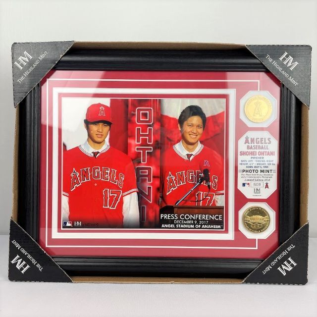 新品】大谷翔平 ロサンゼルスエンゼルス 入団記念限定 ダブルコイン