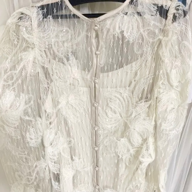 Ameri VINTAGE(アメリヴィンテージ)のUNDRESSED 2WAY FAIRY LACE BLOUSE レディースのトップス(シャツ/ブラウス(長袖/七分))の商品写真