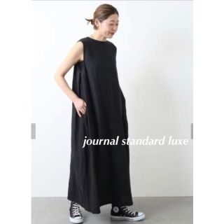 ジャーナルスタンダード(JOURNAL STANDARD)のジャーナルスタンダードラックス リネンキャンバス　ノースリーブワンピース(ロングワンピース/マキシワンピース)