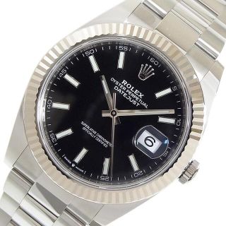 ロレックス(ROLEX)のロレックス ROLEX デイトジャスト41 腕時計 メンズ【中古】(その他)