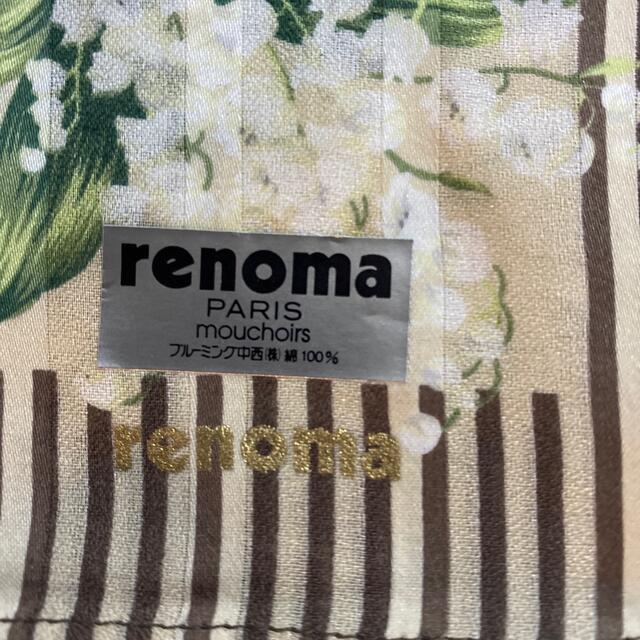 RENOMA(レノマ)のレノマ　ハンカチ　未使用品　#1881 レディースのファッション小物(ハンカチ)の商品写真